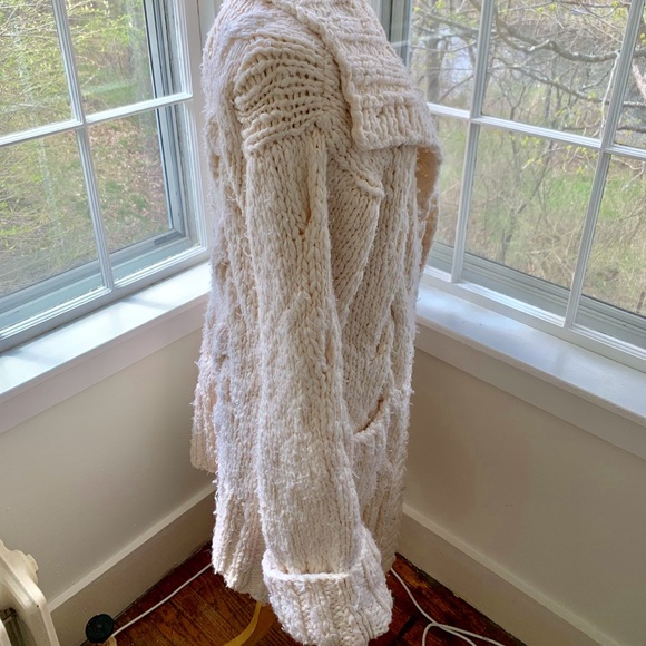 NYC DESIGNER doo.ri chunky oversized sweater coat - Picture 5 of 12